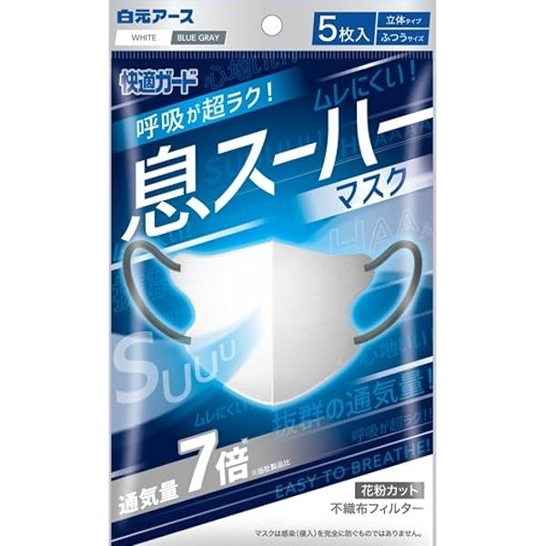 Amazon.co.jp: 白元アース 快適ガードプロ 立体タイプ