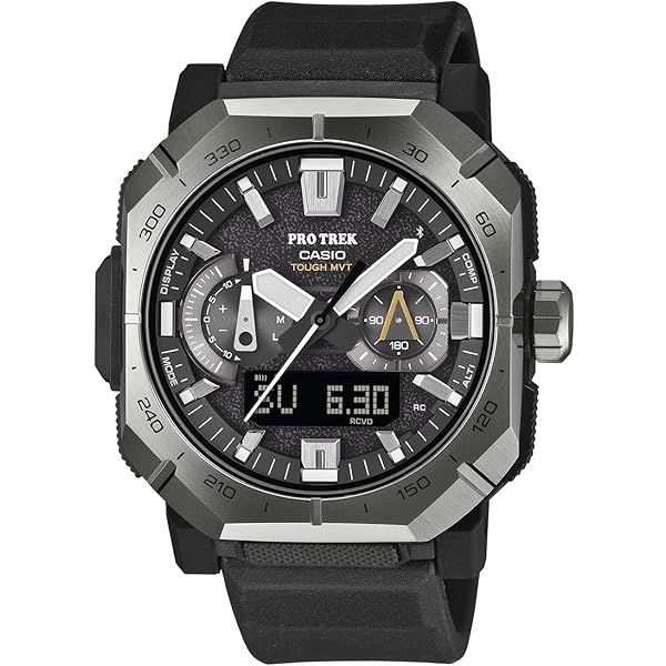CASIO PRO TREK ソーラー時計 ブラック カシオ プロトレック CASIO PRO TREK 電波 ソーラー 腕時計 メンズ