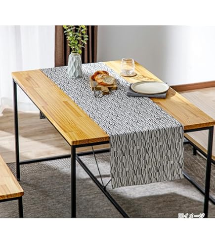 オオラズテーブル　未使用 Amazon｜カインズ(CAINZ) テーブルランナー ルソラ グレー 40