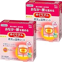 【まとめ買い】 めぐりズム 蒸気の温熱シート 下着の内側面に貼るタイプ 5枚入×2個まとめ買い