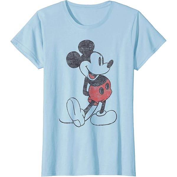 Amazon | ディズニー レトロ ミッキーマウス 1928 Tシャツ | Tシャツ
