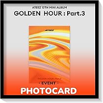 匿名配送 ATEEZ GOLDEN HOUR シリアル 3枚セット 新品未使用 ATEEZ - ATEEZ GOLDEN HOUR pt3 POCA コンプセット サンの通販