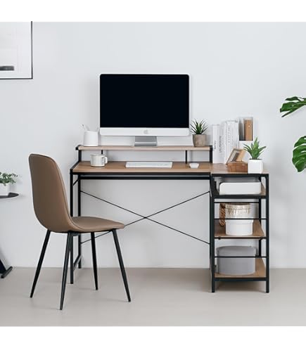 Amazon.co.jp: 大川家具 東馬 L型デスク アベニュー 幅120cm : 文房具