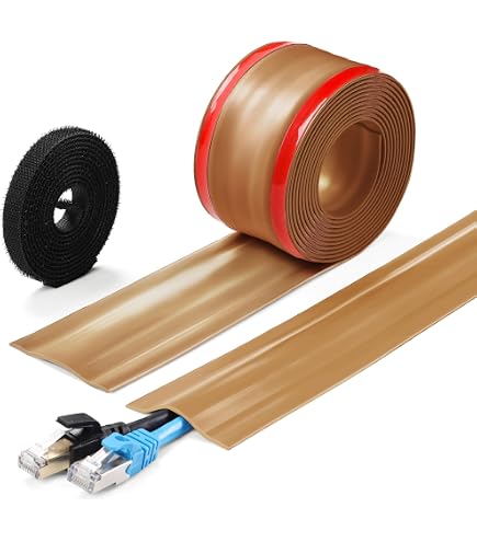 D-Line Floor Cable Protector, FC83H Medium Duty, Linkable Floor Cable Cover, Protect Cables & Prevent a Trip Hazards - 1.8 Meter (L) - Cable Cavity 30mm (W) x 10mm (H) - Black D-Line Floor Cable Protector, FC83H Medium Duty, Linkable Floor Cable Cover, Protect Cables & Prevent a Trip Hazards - 1.8 Meter (L) - Cable Cavity 30mm (W) x 10mm (H) - Black