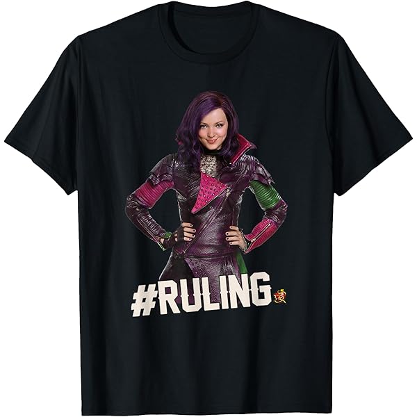 新品未使用　Disney Descendants3 Tシャツ 黒 71v1jbYCKoL.jpg