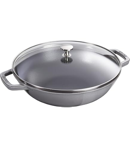 Amazon.co.jp: staub ストウブ 「 ベビー ウォック リネン 16cm 蓋付き