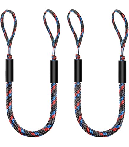 Bungee Loops - 100mm - 20 Pack - Bunji Tonneau Ute Marine Repair Loop With TOOL - Foto 7