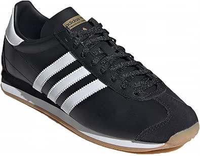 アディダス Adidas スニーカー カントリー Fv1224 黒 白 Country メンズ 本革 9 シューズ バッグ Amazon