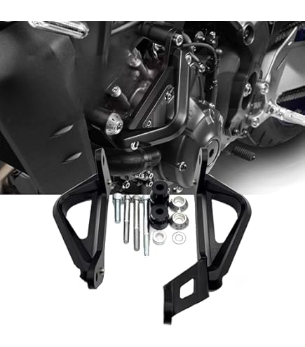 ヤマハ XSR900 2022～ ワイズギア エンジンガード プロテクター 左側