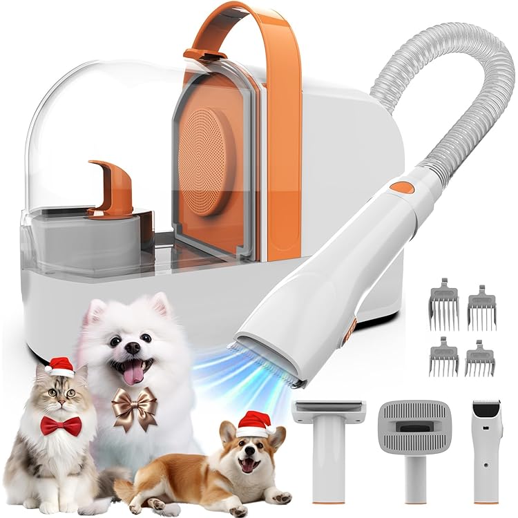 Amazon.co.jp: MOFMORE ドライヤー付き グルーミング掃除機 犬 ペット