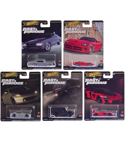 Amazon | Hot Wheels Fast and Furious Complete Set (set of 8) 1:64