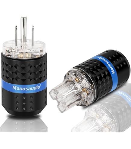 FURUTECH FI-52M NCF(R) 20A用 電源プラグ FI-52 NCF(R) ロジウムメッキ仕様20Aインレットプラグ