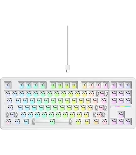 Amazon | Glacier Weikav NUT65 65%メカニカルキーボードキット