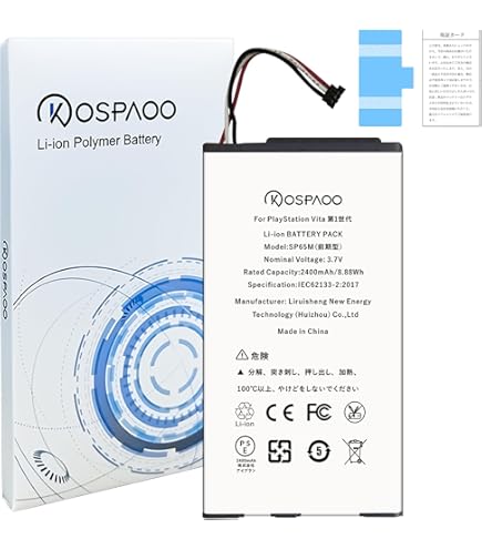 Amazon.co.jp: KOSPAOO for Sony PlayStation Vita PCH-1000【SP65X