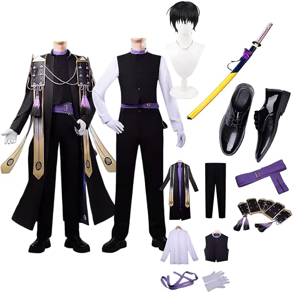 Amazon.co.jp: アニメ物語屋 刀剣乱舞ONLINE「安宅切」コスプレ衣装