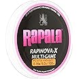 Rapala(ラパラ) PEライン ラピノヴァX マルチゲーム 100m 4本編み ピンク RLX100M