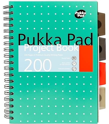 Pukka Pad, A5 Kraft Jotta Notebooks – Pack Of 3 Twin-Wirebound Notebooks – 80GSM Paper With 8mm Lines - Features Microperforated Edges And 4-Hole - View #4