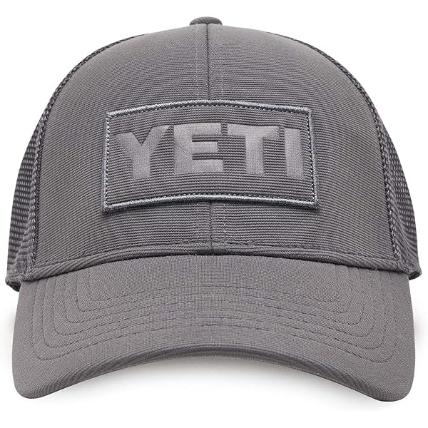 Amazon | YETI パッチトラッカーハット、オリーブ、ワンサイズ 