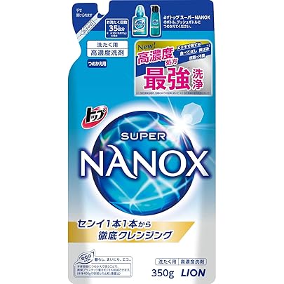 トップ スーパーナノックス [つめかえ用] 1230g × 6個 楽天市場】トップスーパーNANOX ナノックス 詰替用超特大 1230g