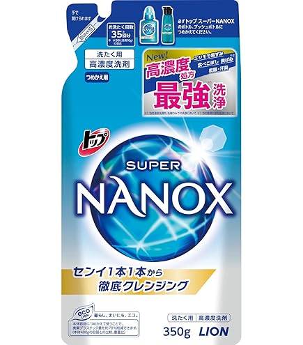 Amazon | トップ スーパーナノックス 蛍光剤・シリコーン無添加 高濃度