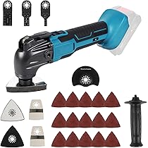 マキタ 18Vバッテリー互換 マルチツール 替刃付 コードレス Amazon.co.jp: マキタ互換品 マルチツール 充電式 コードレス
