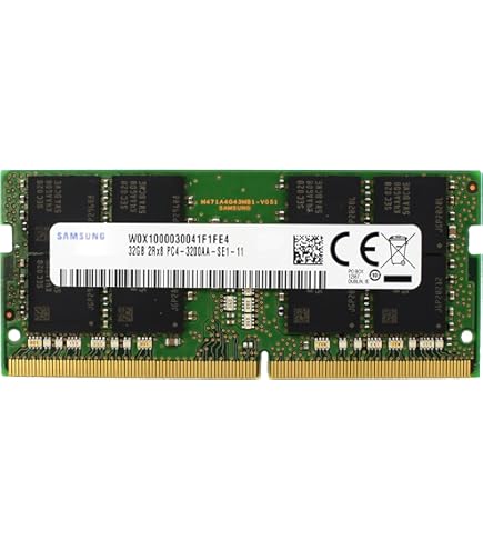 32GB DDR4 3200MHz PC4-25600 1.2V 2Rx8 260-Pin SODIMM Laptop RAM