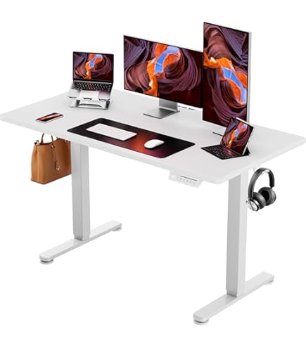 Amazon | Cubicubi 昇降デスク 電動 昇降式テーブル スタンディング