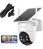 専用　防犯カメラ 屋外 ソーラー 電池搭載＆配線不要500万高画素 Amazon.co.jp: 【500万超高画素・PTZ全方位防犯カメラ・Alexa対応