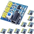 DAOKAI Mini DC-DC Step-Down Modul 4.5-24V Auf 5V 3A - Einstellbarer Spannungswandler 97,5% Effizienz | 10 Stück Set