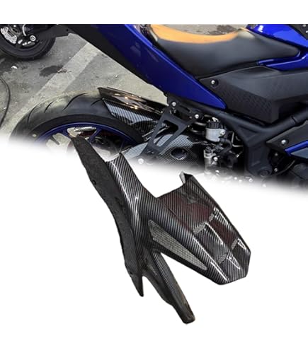Amazon | Puig 8558J REAR-FENDER [MATT BLACK] YZF-R3 (15-20)/MT-03