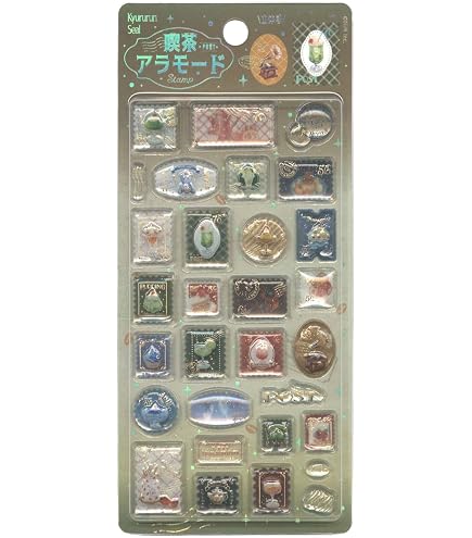 Amazon.co.jp: BGM きゅるるんシール 喫茶アラモード カフェ 第一弾 第