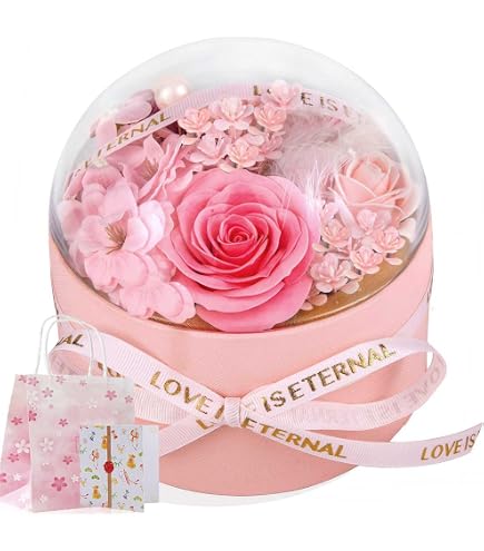 Amazon｜プリザーブドフラワー ギフト ソープフラワー 花束 枯れない花