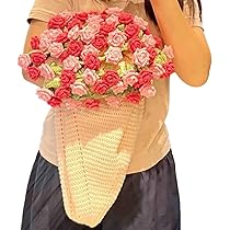 Amazon | 花束になるブランケット かぎ針編みキット フラワーブーケ