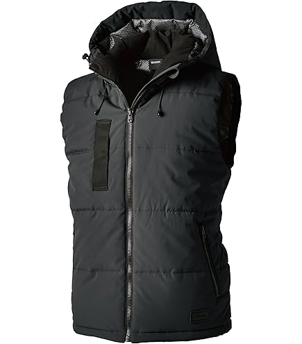 Amazon.co.jp: TS DESIGN リフレクティブファイバーダウンベスト 秋冬