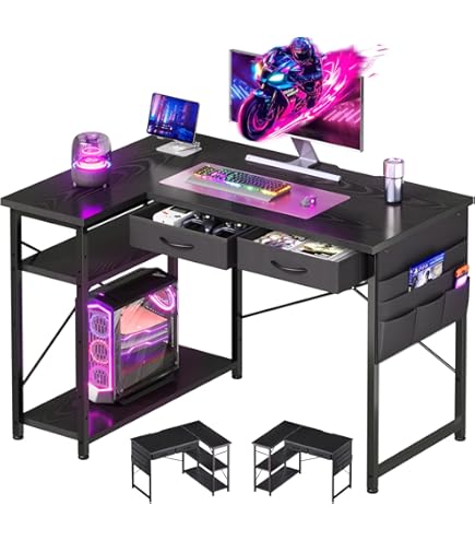 Amazon | Embrace life パソコンデスク computer desk 机 収納