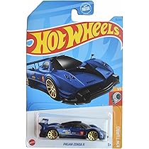 Amazon.co.jp: Hot Wheels Pagani Zonda R, HW Turbo 1/5 [Blue