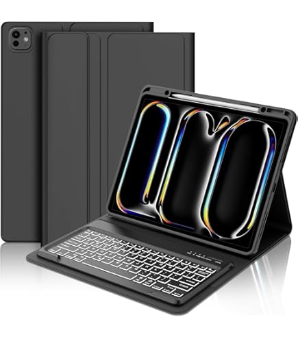 Amazon | タッチパッド搭載 iPad Pro 13 インチキーボード付きケース