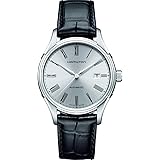 [ハミルトン]HAMILTON 腕時計 正規保証 Valiant auto(バリアント オート) roman SLB leather H39515754 メンズ 【正規輸入品】
