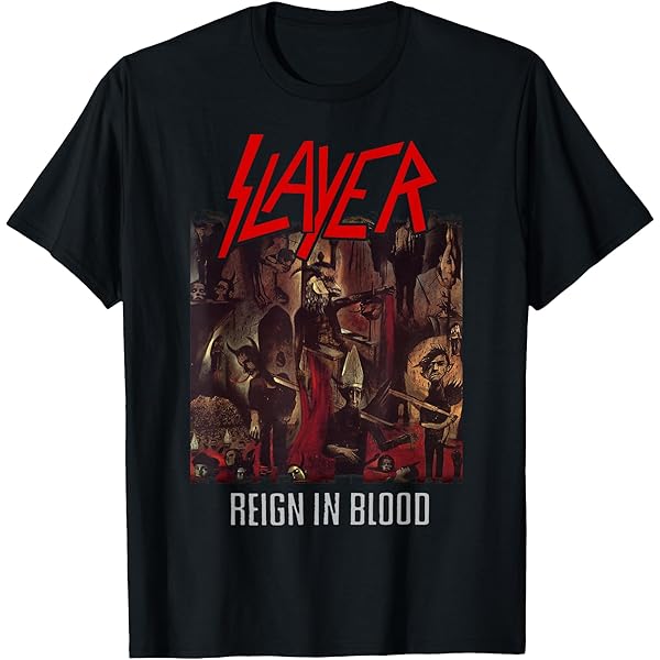 Amazon | Slayer God Hates Us All Cross Tシャツ | Tシャツ