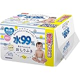 純水ベビーケア 純水 99% おしりふき 80枚×12個 (960枚) 弱酸性 日本製
