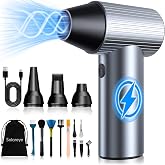 Cordless Compressed Air Duster – Adjustable Speed Up To 180,000 RPM, Rechargeable, For PC, Keyboard, Car, Home