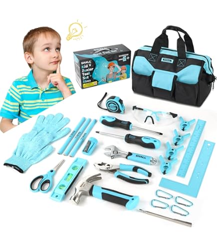 Coffre Hi-Spec 16 Piece Childrens Tool Kit With Kids Size Tool - Main Image