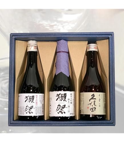 Amazon.co.jp: 獺祭 飲み比べセット 純米大吟醸23・39・45 300ml×6本
