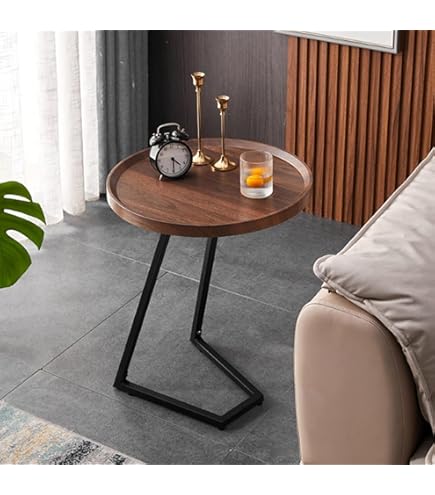 Amazon｜サイドテーブル おしゃれ ソファーテーブル差し込み サイド