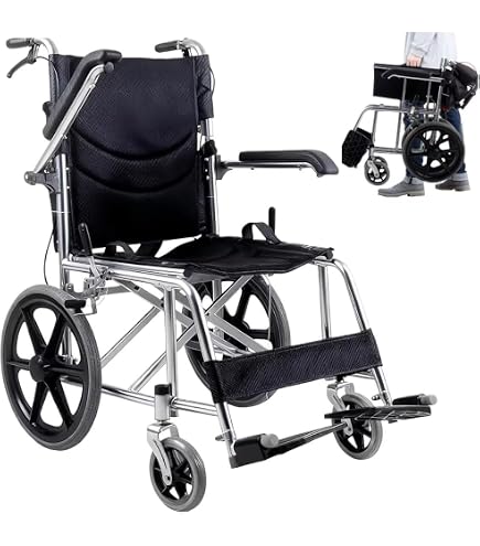 Amazon | 車椅子 折りたたみ 車椅子 軽量車椅子 介助型 背折れタイプ