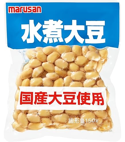 Amazon | マルサン 業務用水煮大豆 1kg | マルサン | 大豆煮豆 通販