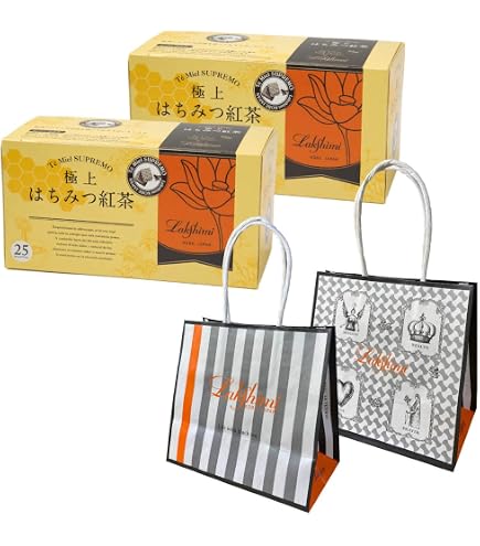 Amazon.co.jp: ラクシュミー 極上はちみつ紅茶 10袋入 BOX セット