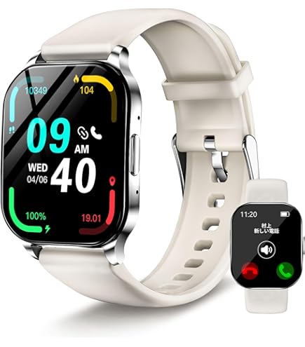 Amazon | スマートウォッチ 通話機能 Bluetooth5.3 人気 レディース