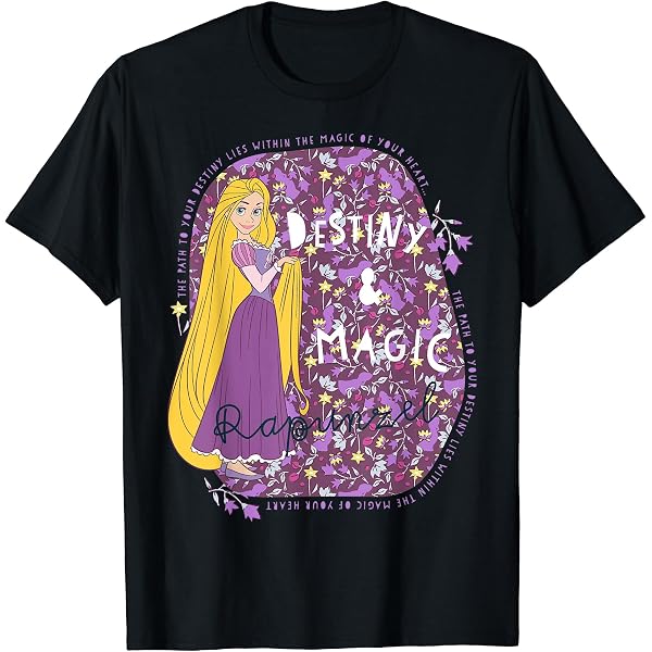 Amazon | ディズニー 塔の上のラプンツェル ホリデー Tシャツ | T