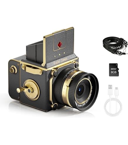 Amazon | ペーパーシュートカメラ - 18MP コンパクトデジタルペーパー